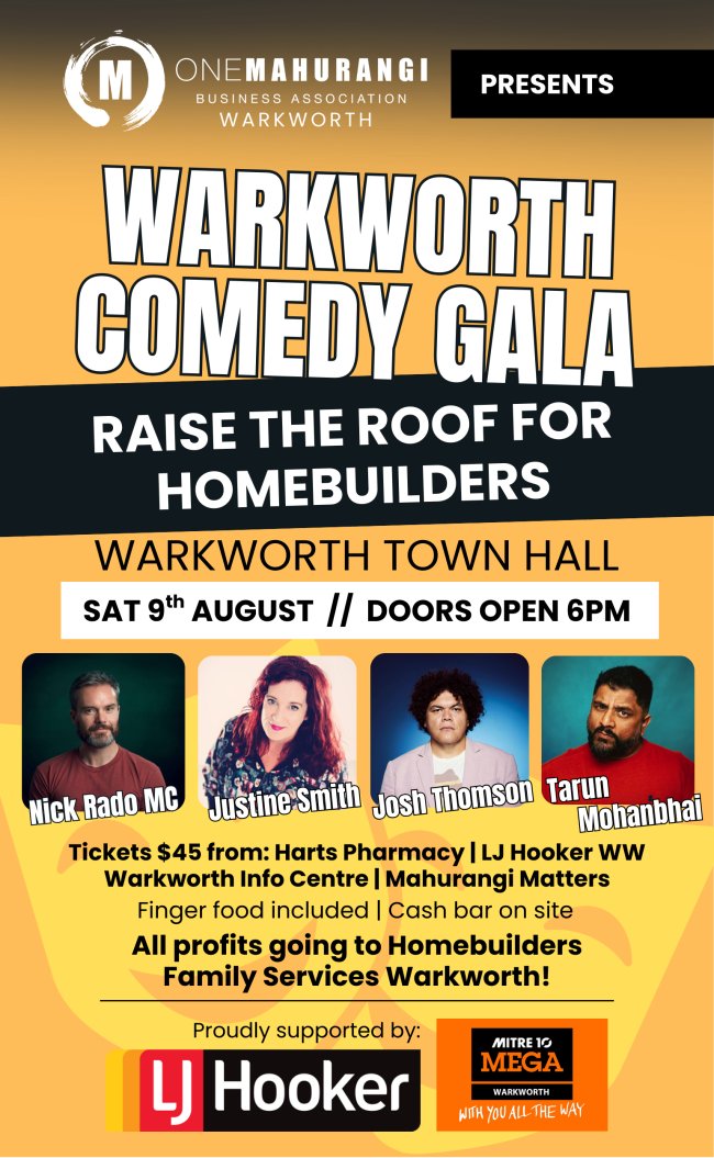 WW Comedy Gala Poster MM ad